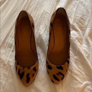 Madewell Calf Hair Heels